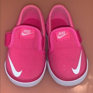 Hot Pink Nike sneakers size 3